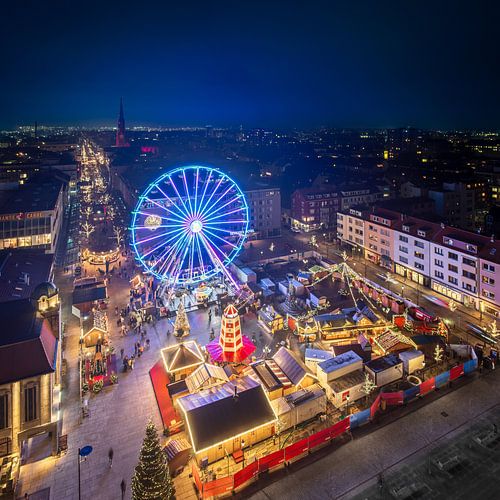 Weihnachtsmarkt in Bremerhaven, Deutschland von Michael Abid