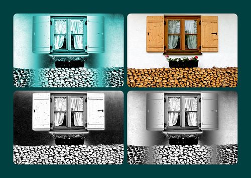 Fenstercollage
