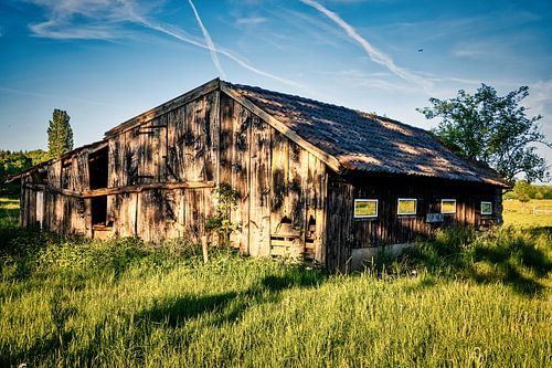 Dilapidated barn