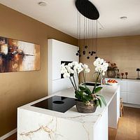 Photo de nos clients: Or abstrait par Art Merveilleux, sur ArtFrame