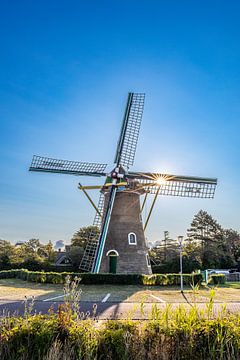 Molen Weltevreden in Domburg (staand) van Danny Bastiaanse