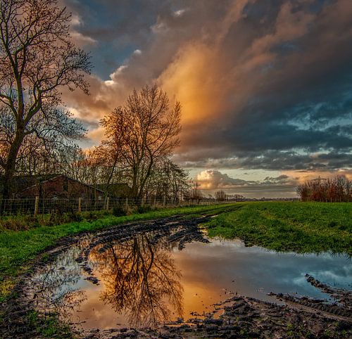 Water in de sloot....