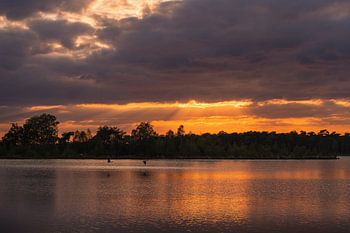 Zonsdondergang Stappersven: het gouden uur