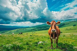 landscape and sea view
