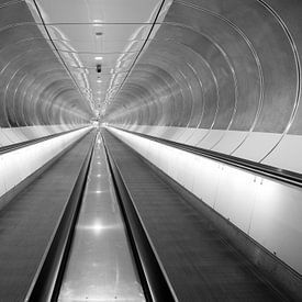 Metrostation Wilhelminapier van Peter Kaijen