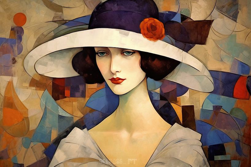 Portrait 164.62 by Eye catching paintings