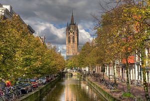 Old Church of Delft by Jan Kranendonk