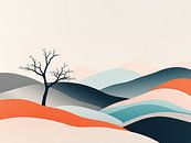 Japandische Landschaft von On Your Wall Miniaturansicht