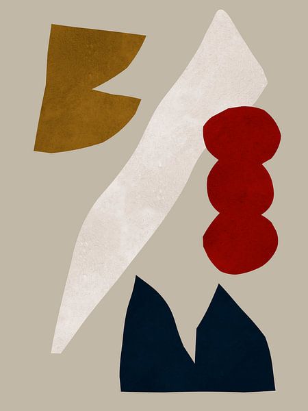 Expressive collage 4 by Vitor Costa