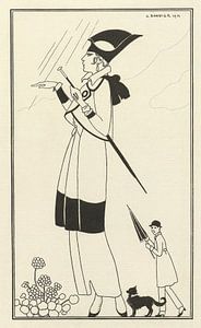 George Barbier – Tailleur de ratin (1914)
