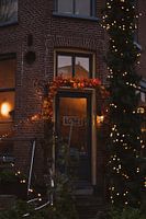 Vintage Christmas café