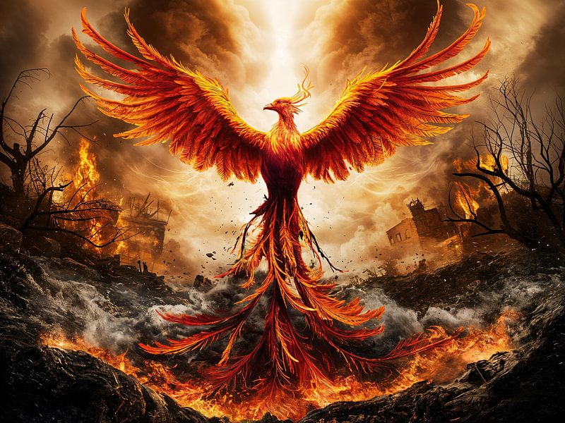 Firebird Phoenix by Petra Dreiling-Schewe