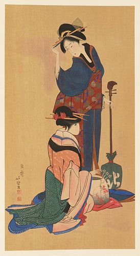Motif from "Selected Masterpieces of the Ukiyo-e School"