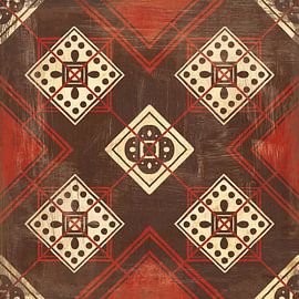 Moroccan Tiles Spice IV, Cleonique Hilsaca by Wild Apple