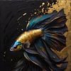Betta Fisch - Dunkelgold von MIROKKU