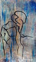Modern Abstract Mastodont Olifant Sander Veen