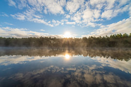 Sonnenaufgang. Finnland von Yanuschka | Fotografie Noordwijk