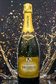 Champagne party by Berend Groeneveld