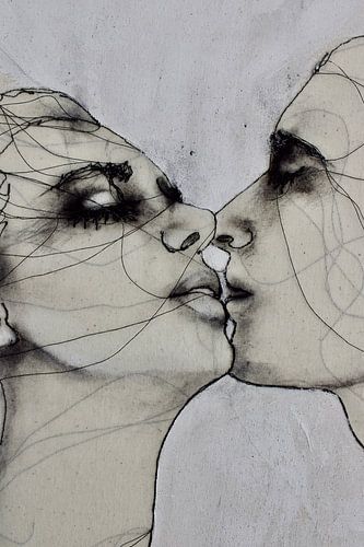 Le baiser sur Kim Rijntjes