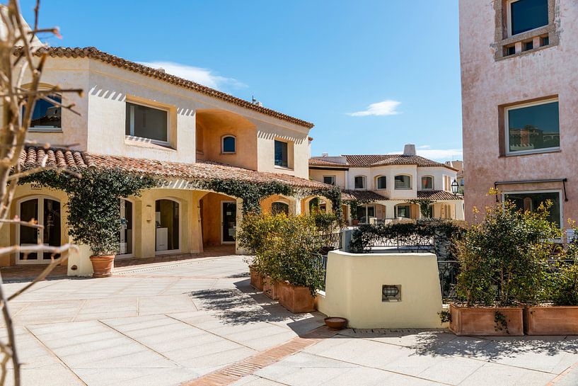 centre of Porto Cervo on Sardinia island by ChrisWillemsen
