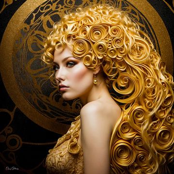 Goldene Frauen - Porträt - Serie (N2) von Pitkovskiy Photography|ART