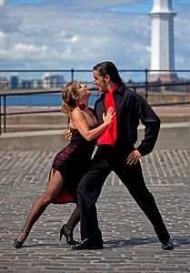 Tango-Tänzer aus Argentinien.