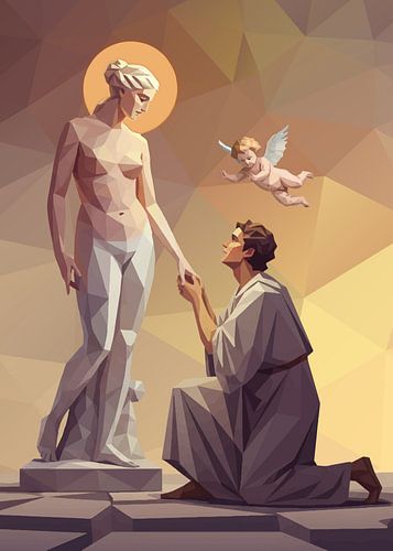 Pygmalion and Galatea