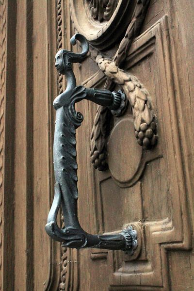 The door in Church by Tatjana Korneeva