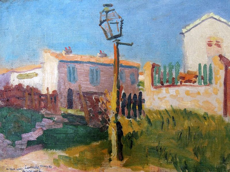 The street lamp, Albert Marquet by Atelier Liesjes