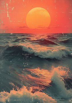 Waves Sea Ocean Maritime Sun by Niklas Maximilian