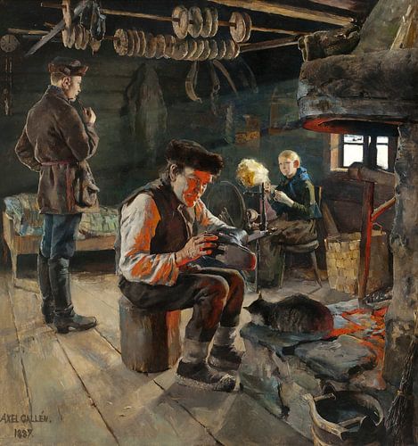 Rustiek leven, Akseli Gallen-Kallela