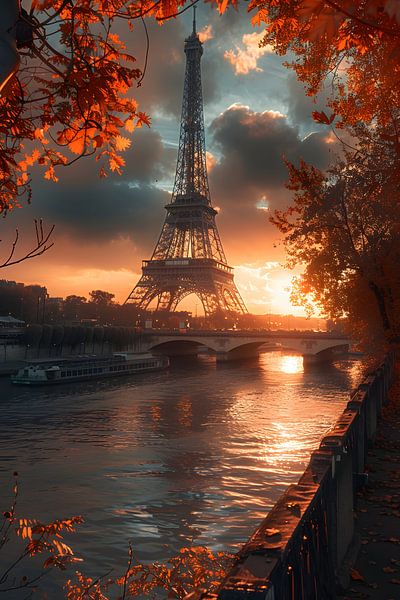 Herbstzauber in Paris von Skyfall