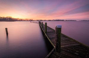 Purple sunrise von Jos Duivenvoorden