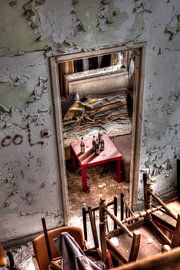 An abandoned building by Nella van Zalk