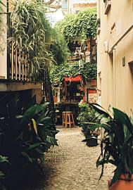Botanical cafe on Lake Como by Imke Hamstra