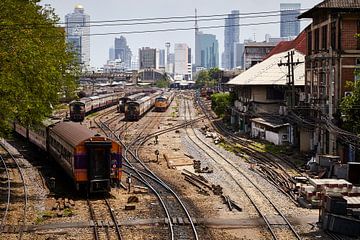 Bangkok train by Graham Forrester