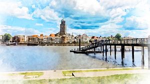 Skyline de Deventer, Overijssel.