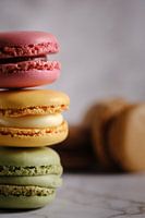 Bunte Macarons