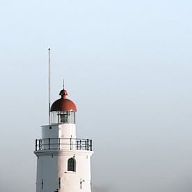 Het Paard van Marken (seascape) van Bert Broer