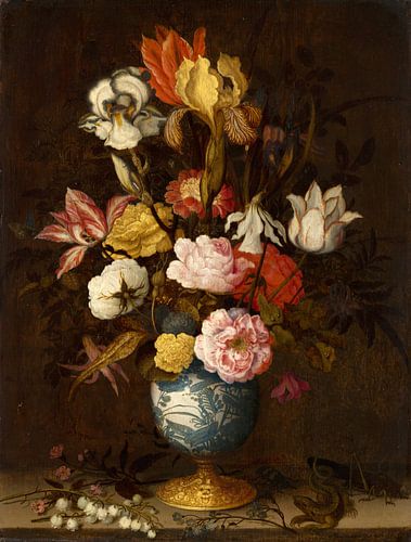 Bloemen in een Wan-Li Vaas, Balthasar van der Ast