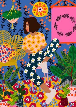 Floral Retreat Girl