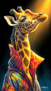 Giraffe Porträt