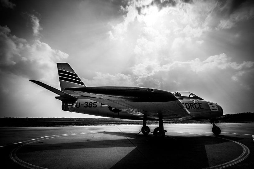 F-86 Sabre , Soesterberg by Brian Vijber