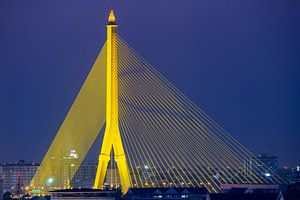 Rama VIII Bridge in Bangkok