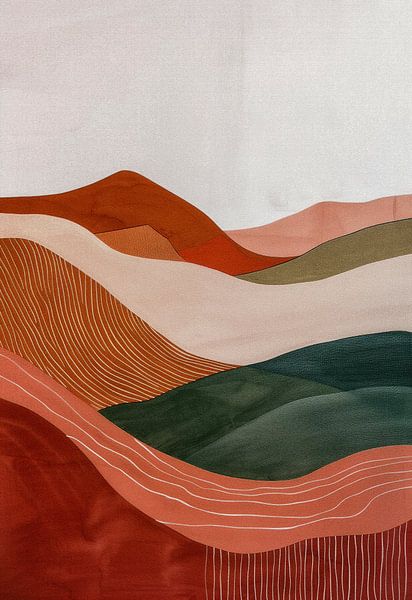 Undulating Hills by Whale & Sons