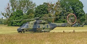 NH-90 helikopter van de Luftwaffe. van Jaap van den Berg