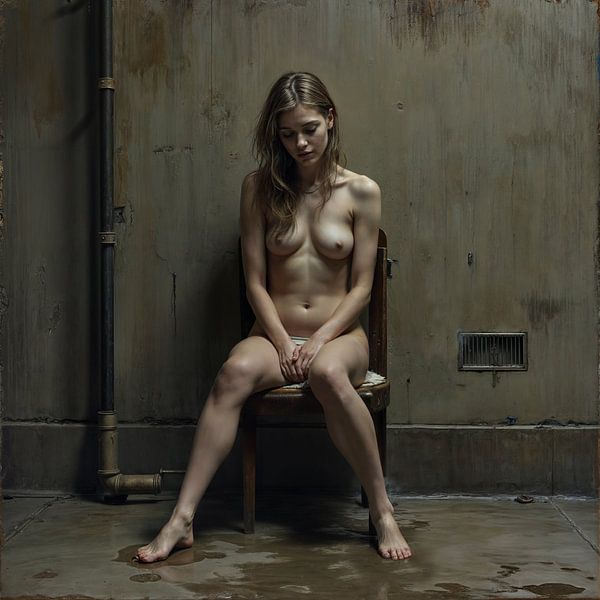 Nus dans une usine par The Nudes Gallery