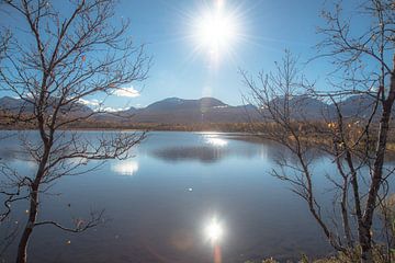 Abisko national park bright sky 1 van Marc Hollenberg