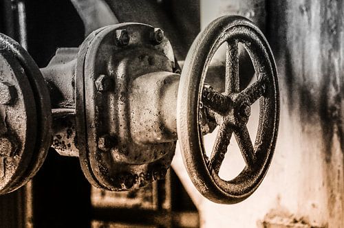 Industriële esthetiek - het detail van een machinewereld