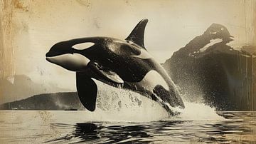 Ongetemde Vintage Orka no.5 van ByNoukk